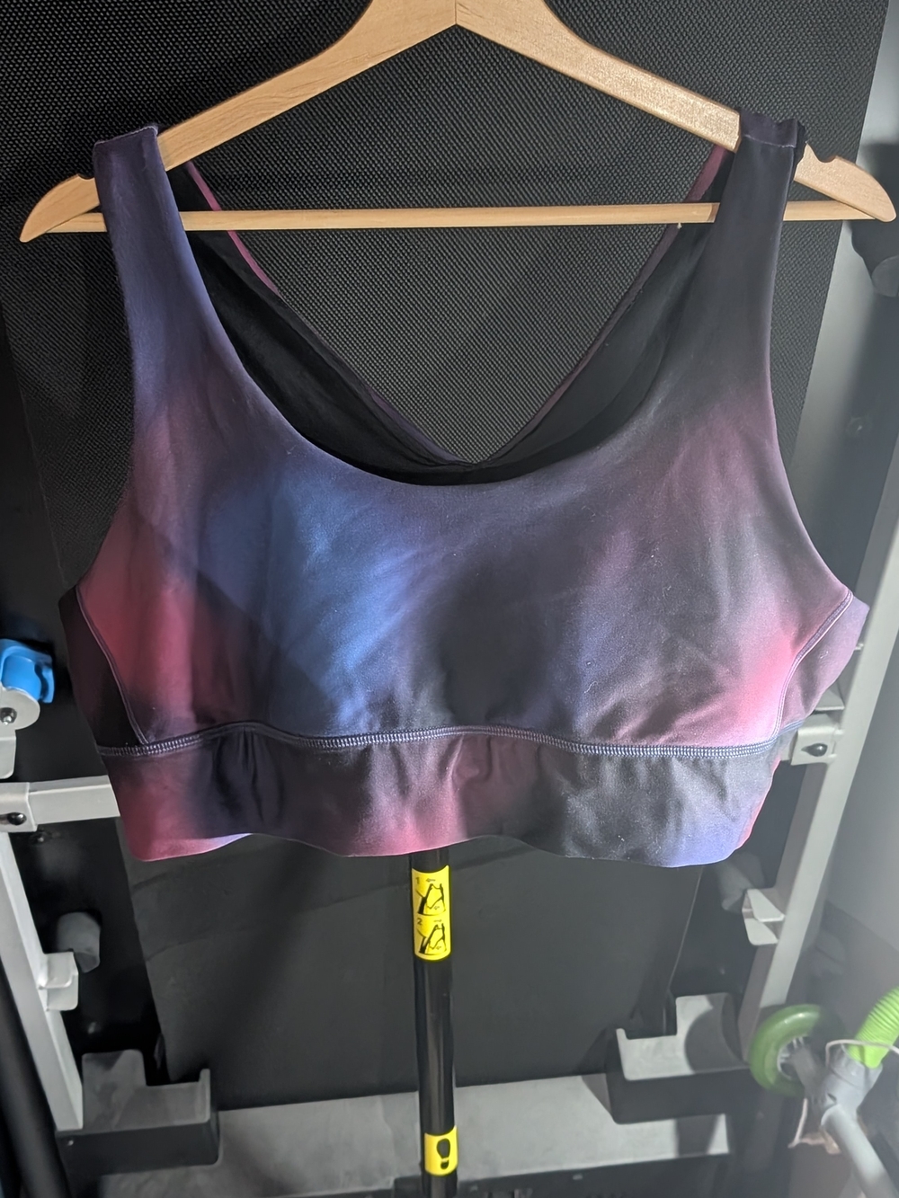 Reitmans Ombre Pink and Blue Sports Bra